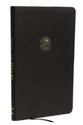 NKJV Study Bible with Commentary and Study Notes, black leather-bound edition