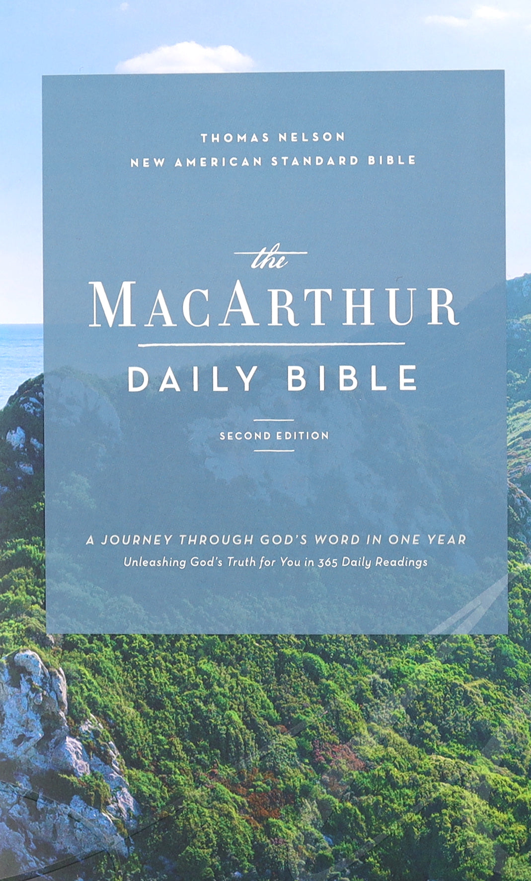 The NASB MacArthur Daily Bible provides a daily devotional guide with Bible study notes and the New American Standard Bible.
