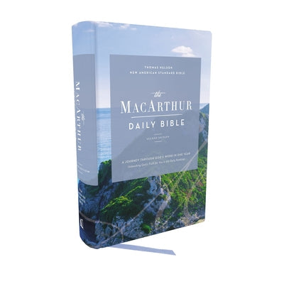 A detailed look at the NASB MacArthur Daily Bible with its daily devotional content and Bible study notes.