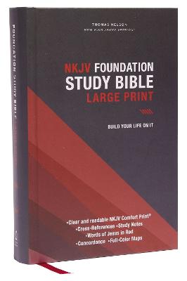 Buy the NKJV Foundation Study Bible, Large Print, Red Letter Edition online