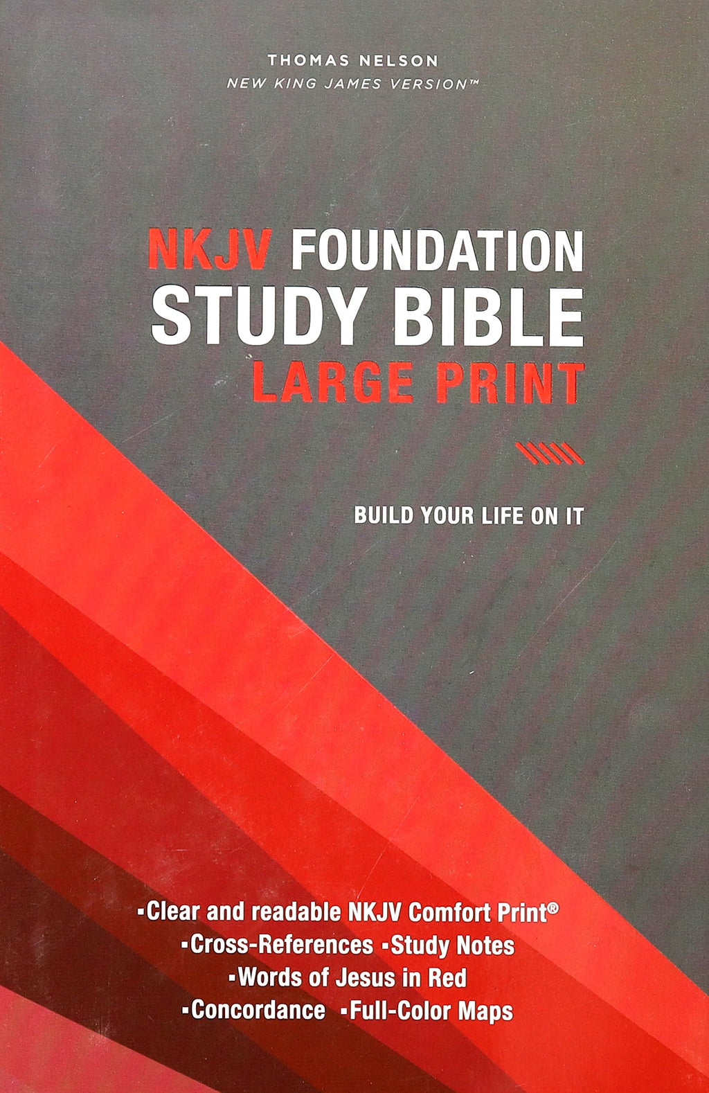NKJV Foundation Study Bible, Large Print, Red Letter Edition