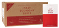NKJV economy outreach bibles black letter edition case of 40