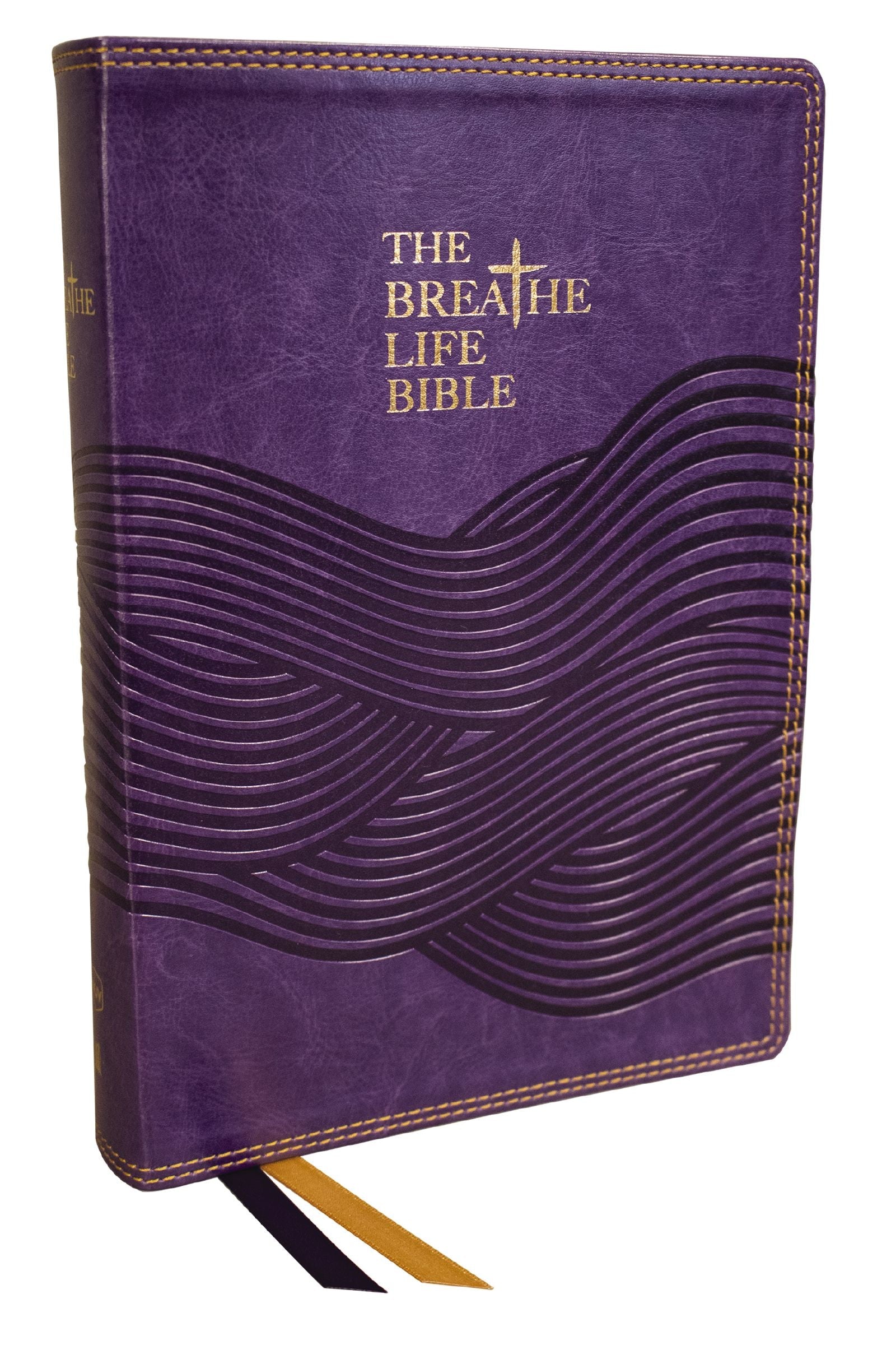 NKJV the Breath of Life Holy Bible, Purple Faith in Action, Red Letter Edition, Christian scripture