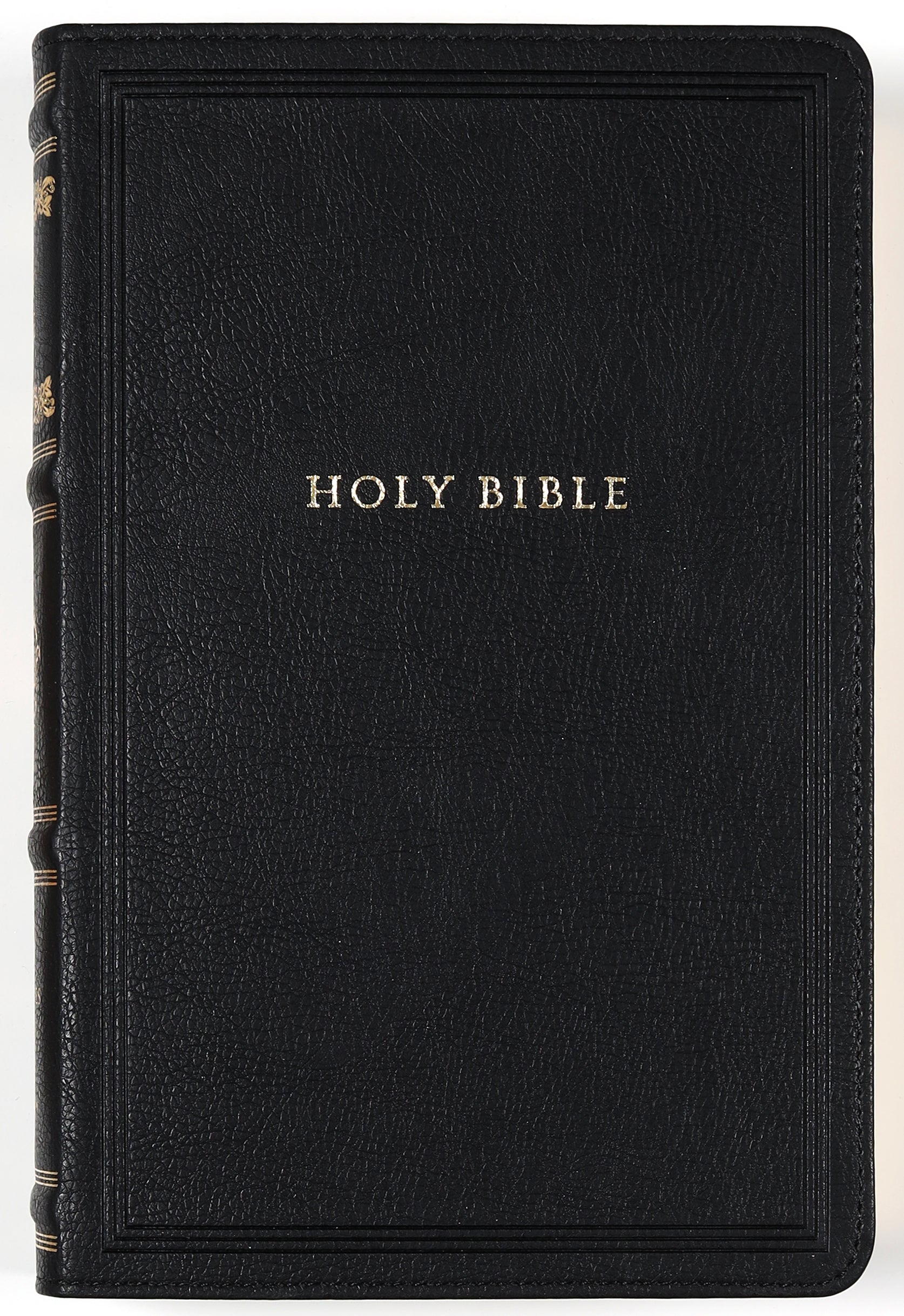 NKJV Personal Size Reference Bible in black (red letter edition)