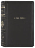Personal Size NKJV Bible in black with red letter edition