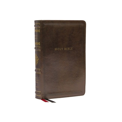 NKJV Personal Size Reference Bible, Red Letter Edition, Brown Cover