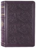 NKJV Personal Size Reference Bible in Purple Sovereign Collection