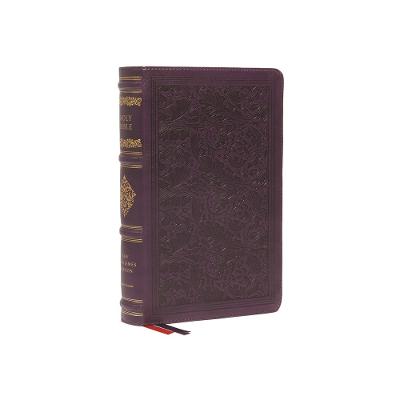 NKJV Personal Size Reference Bible with Purple Thumb Indexed