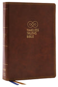 Timeless Truths Bible for Women, Brown Cover, Devotional Journaling