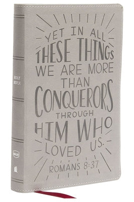 NKJV Holy Bible for Kids - Verse Art Cover Collection, a gray illustrated Bible