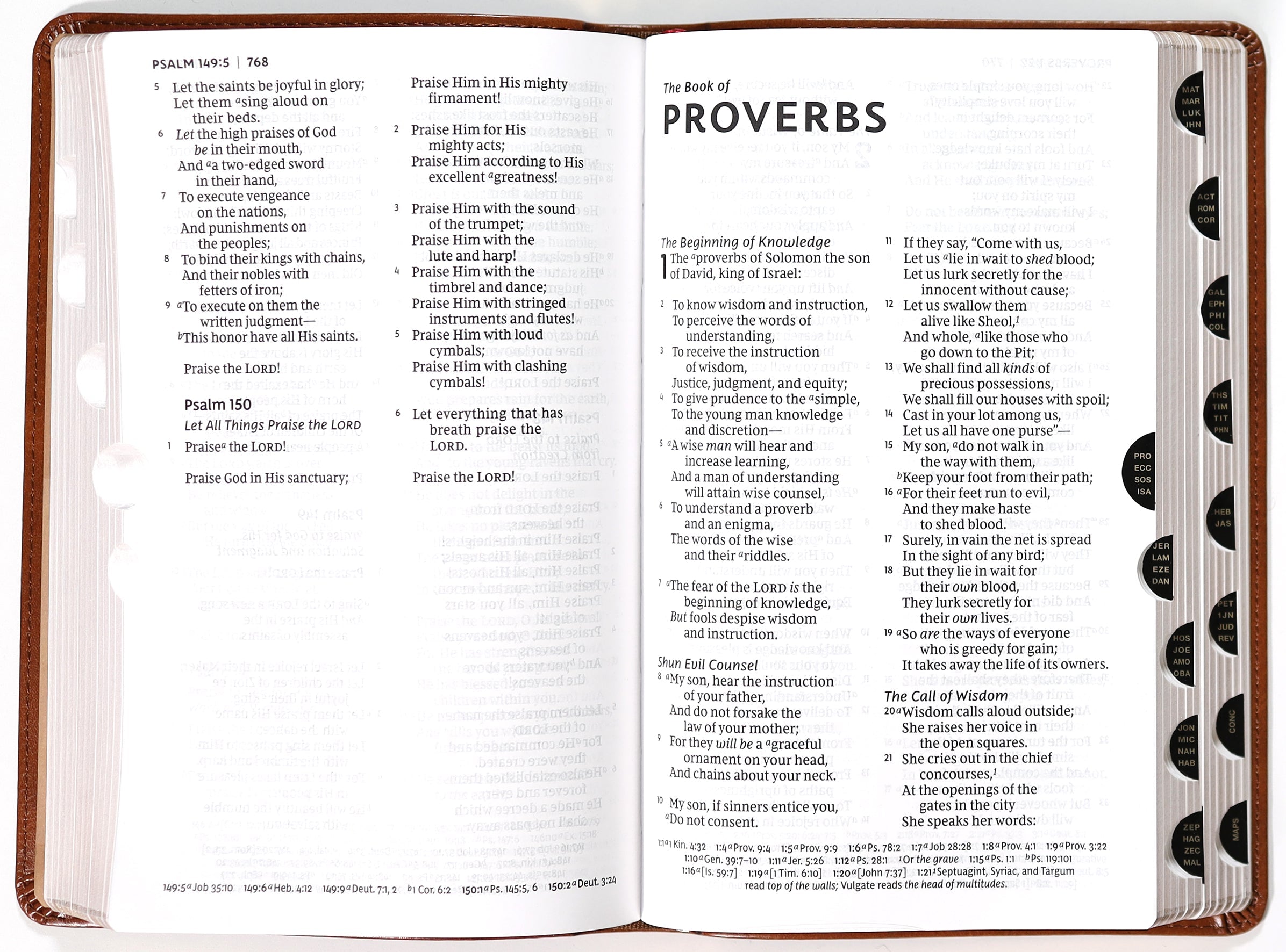 NKJV Personal Size Reference Bible, compact reference