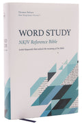 NKJV Word Study Reference Bible, Red Letter Edition, Bible study resource