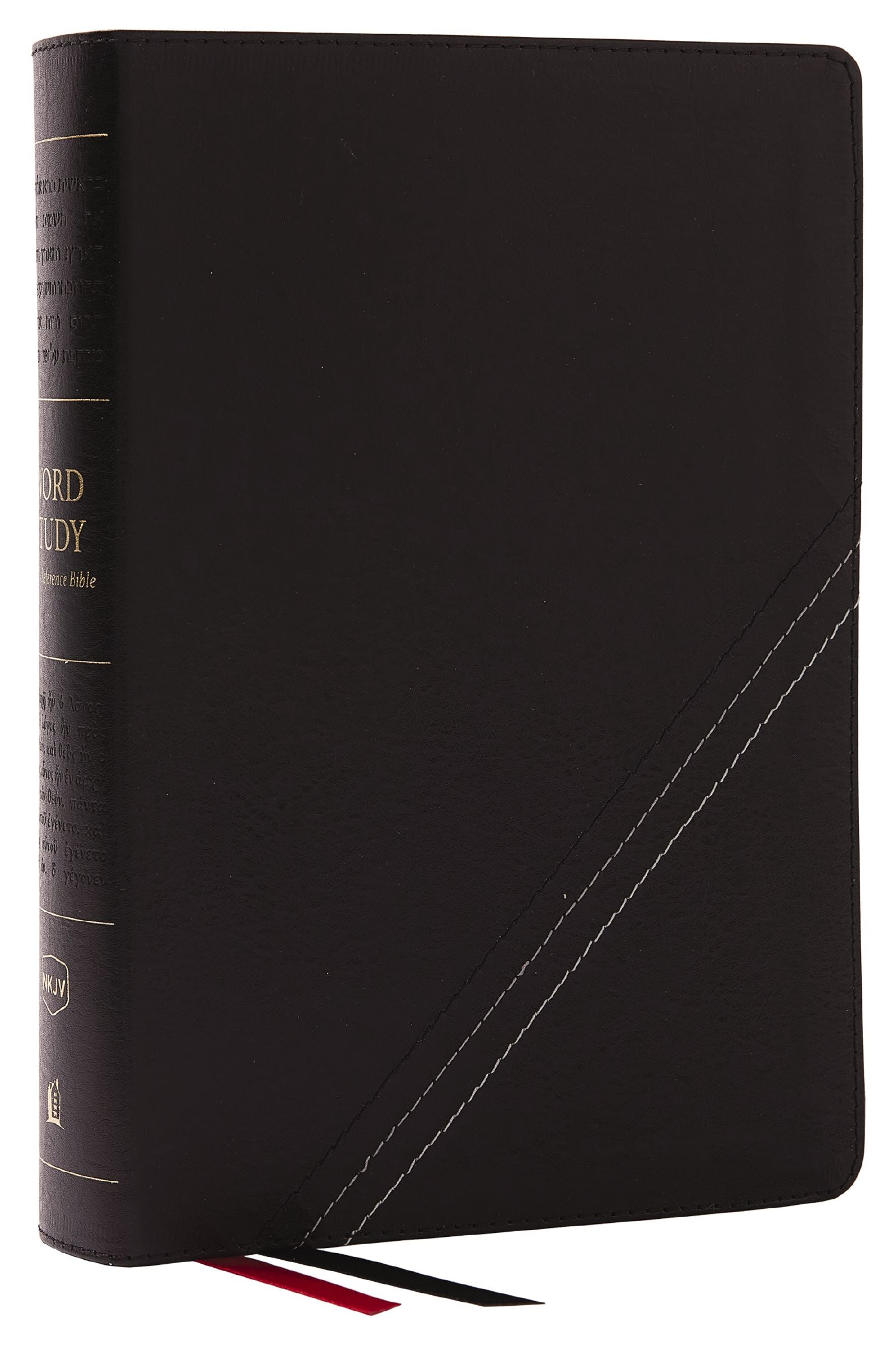 NKJV Word Study Reference Bible in Black with Red Letter Edition