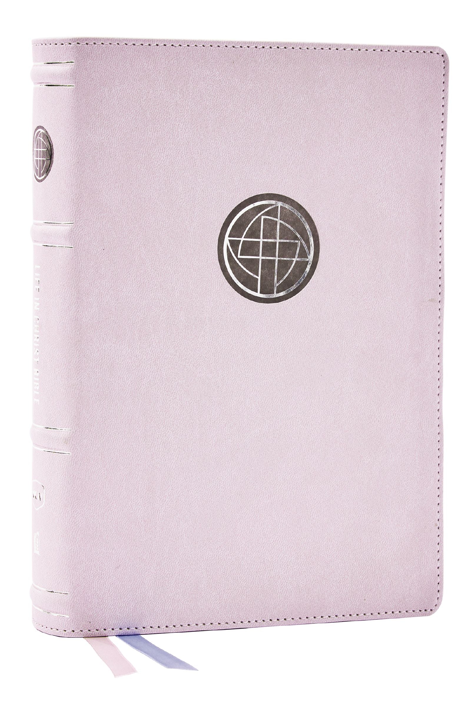 NKJV Life in Christ Bible featuring the Red Letter Edition with Cream cover.