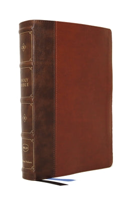 NKJV Large Print Thinline Reference Bible featuring the Maclaren series