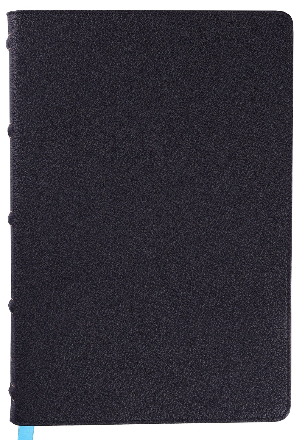 NKJV Large Print Thinline Reference Bible with Black Cover and Blue Letter Edition