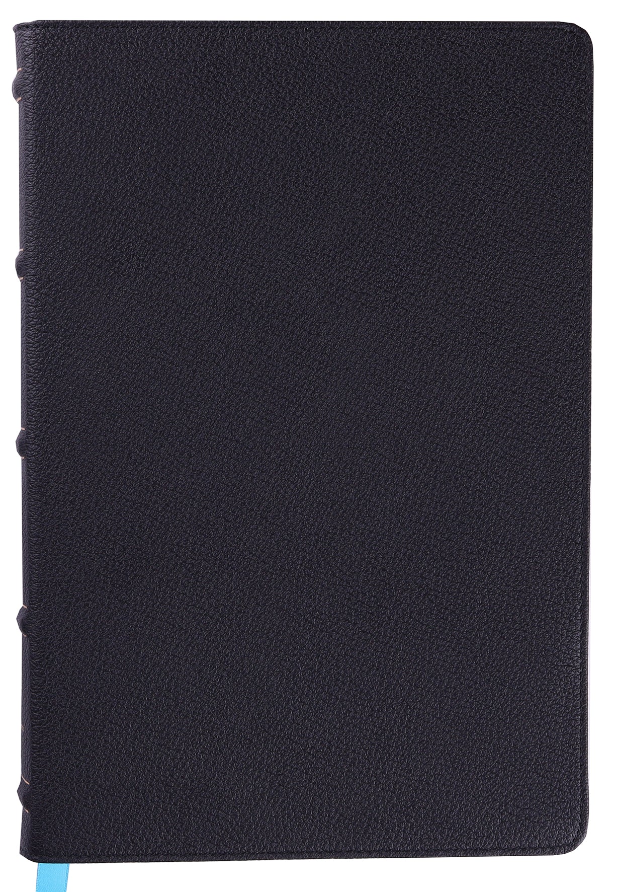NKJV Large Print Thinline Reference Bible with Black Cover and Blue Letter Edition