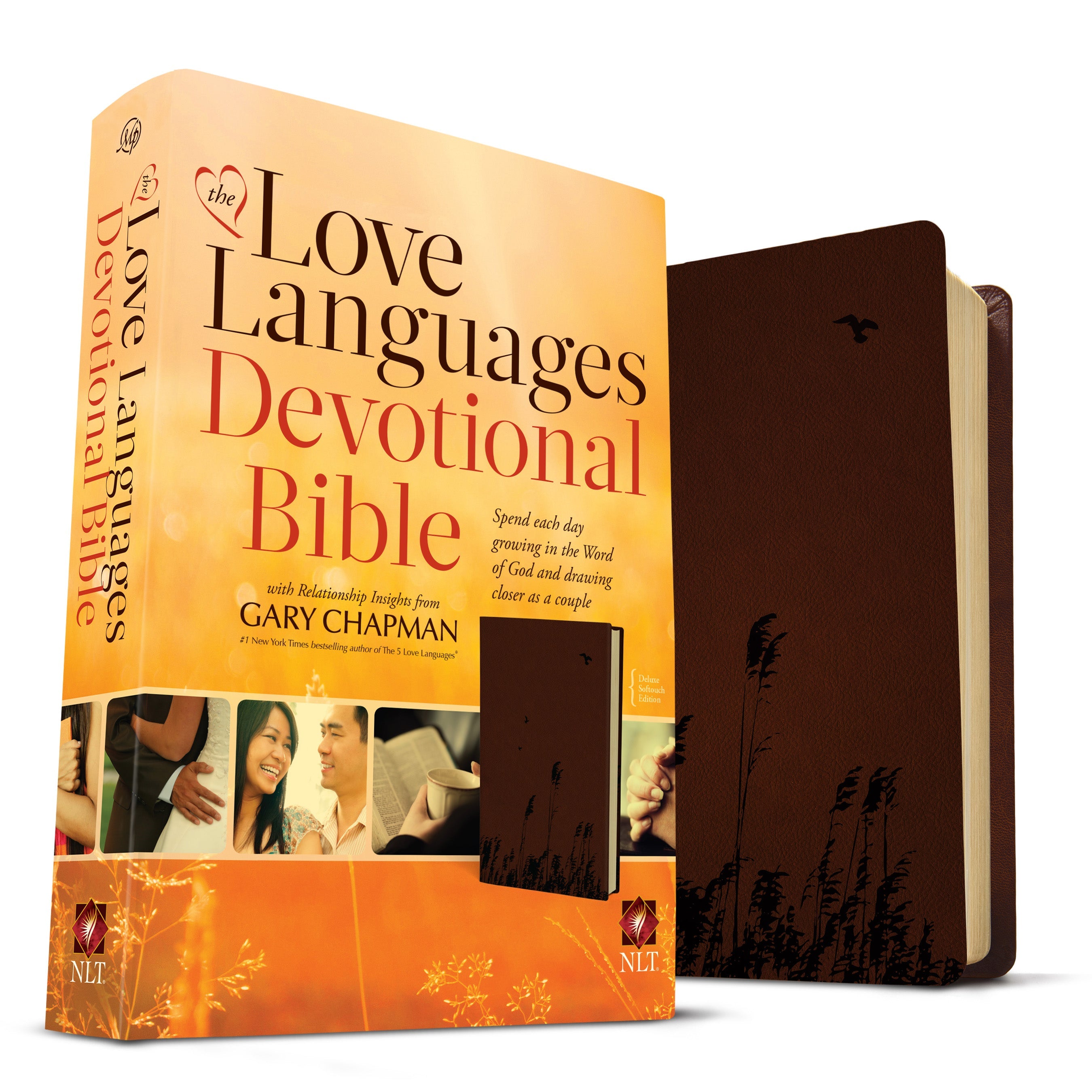NLT the Love Languages Devotional Bible Chocolate
