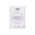 The New Living Translation The Love Languages Devotional Bible, a 3rd edition Christian Bible.