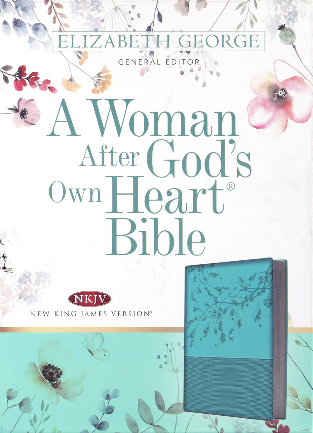 NKJV A Woman After God's Own Heart Bible (Teal)
