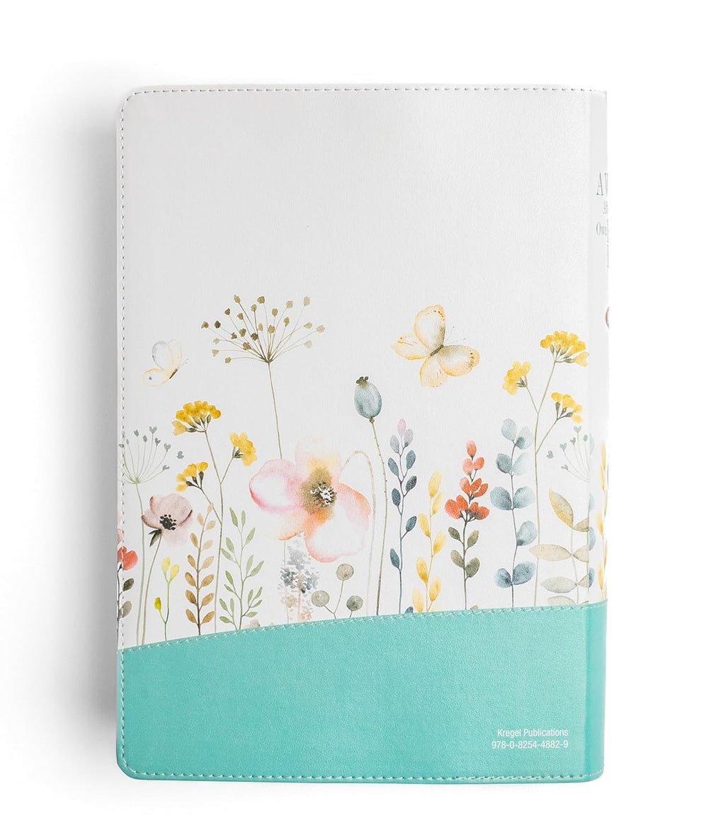 NKJV A Woman After God's Own Heart Devotional Journaling Bible, Country Floral