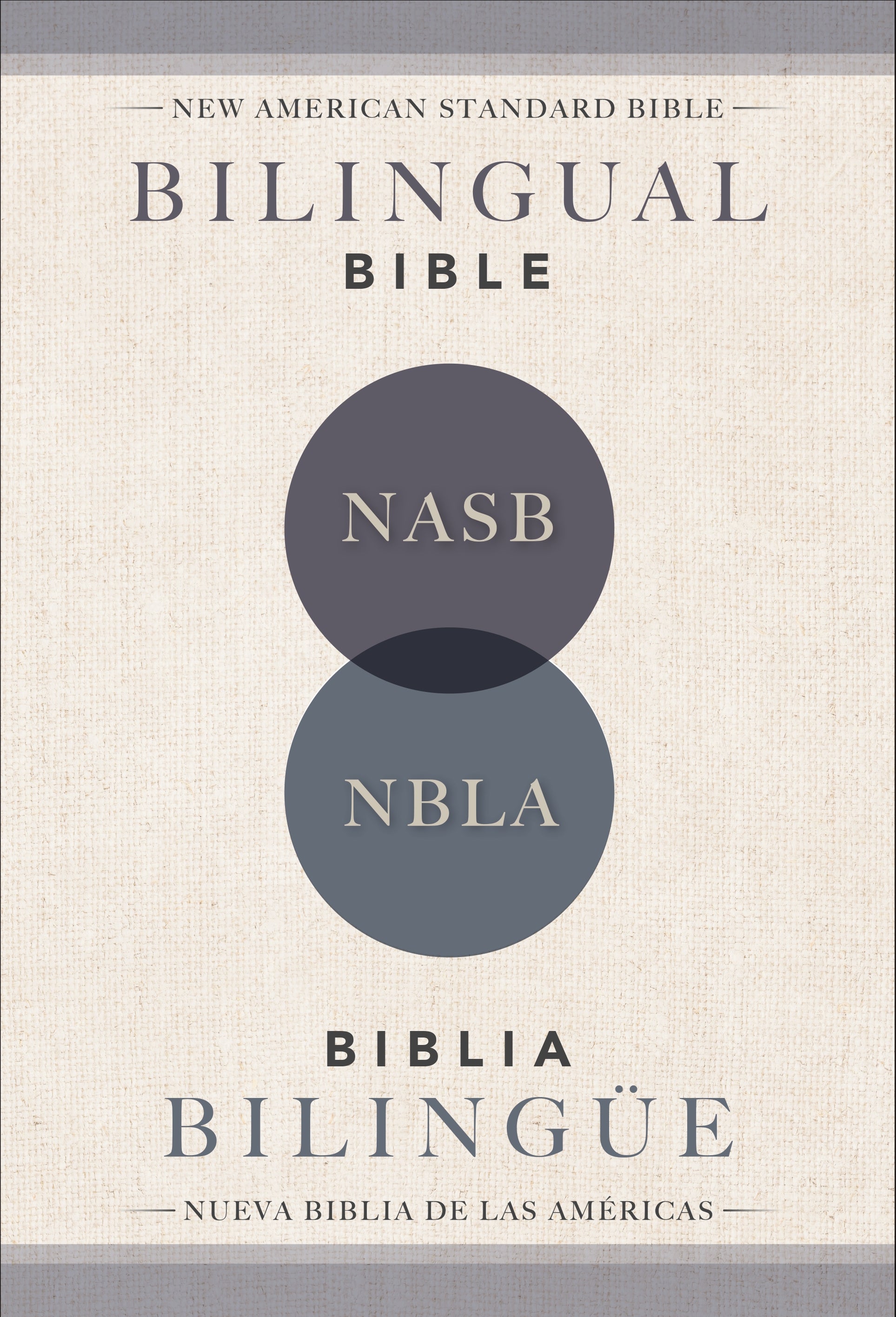 Nasb/Nbla Bilingual Bible Navy (Spanish/english Edtion)