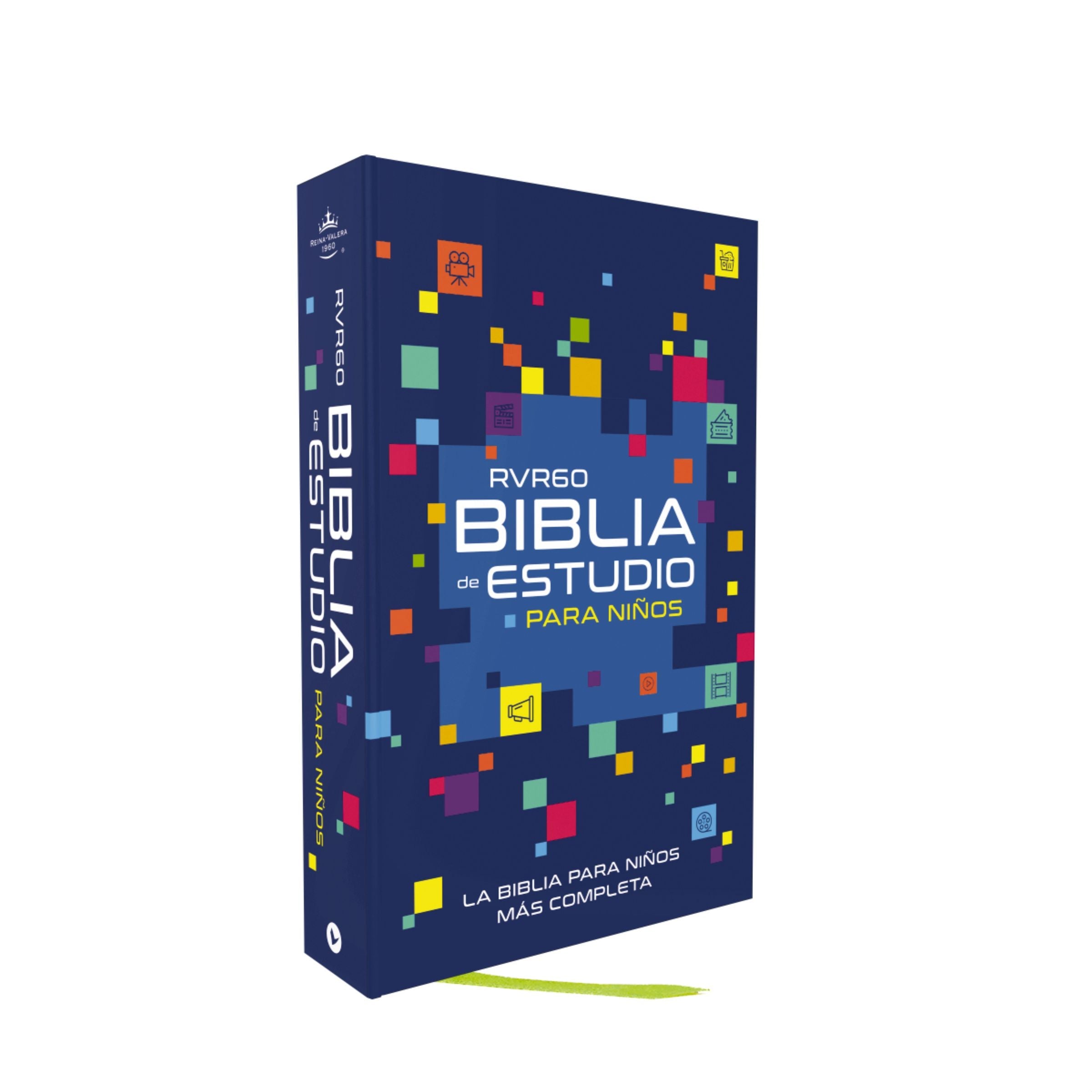 Biblia de estudio para niños con contenido educativo y ilustraciones atractivas