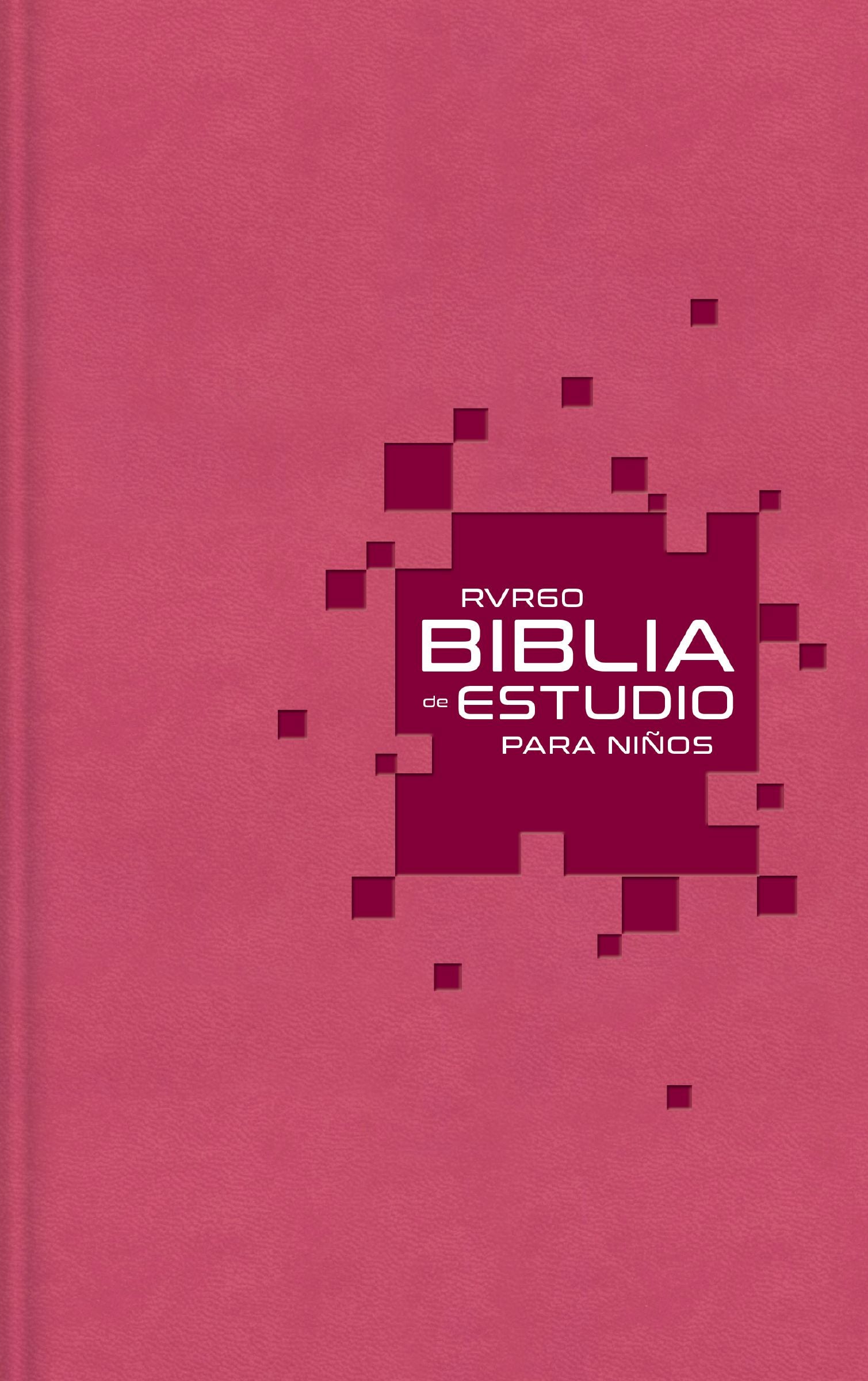 Spanish Study Bible for Kids, Pink version of the Reina Valera Bible, ideal for young learners