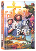 NIV Action Study Bible for Kids: A comprehensive study Bible designed for young learners.