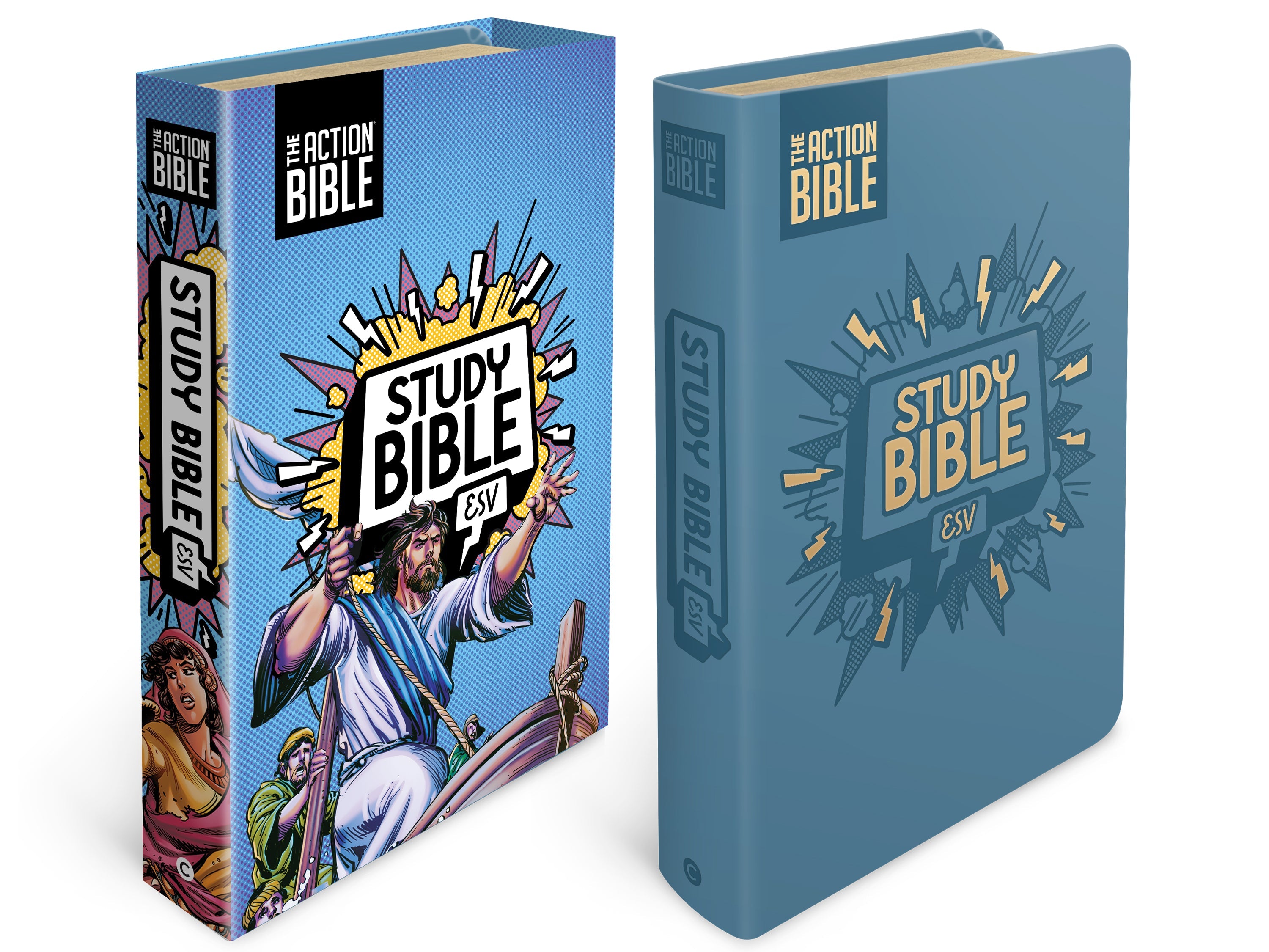 Study Bible: ESV Action Bible Study Bible Blue cover