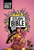ESV Action Bible Study Bible Pink