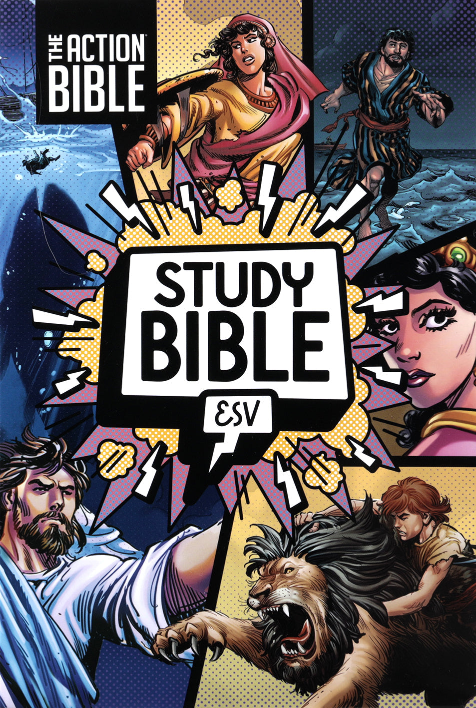 Action Bible Series for kids, full color ESV Study Bible