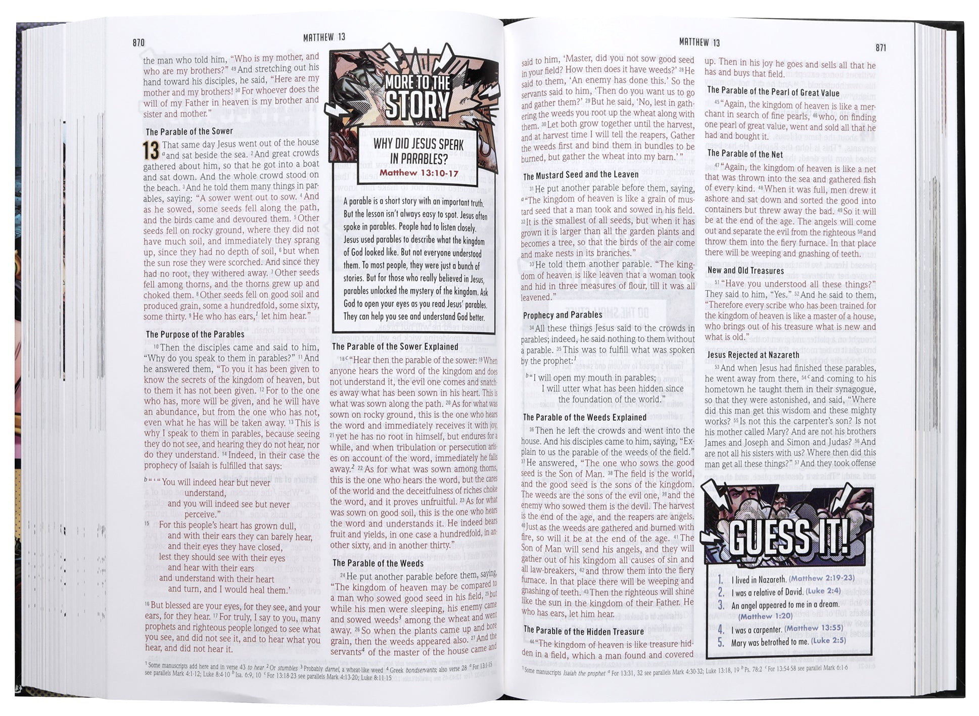 Christian children's Bible, full color ESV Action Bible for kids