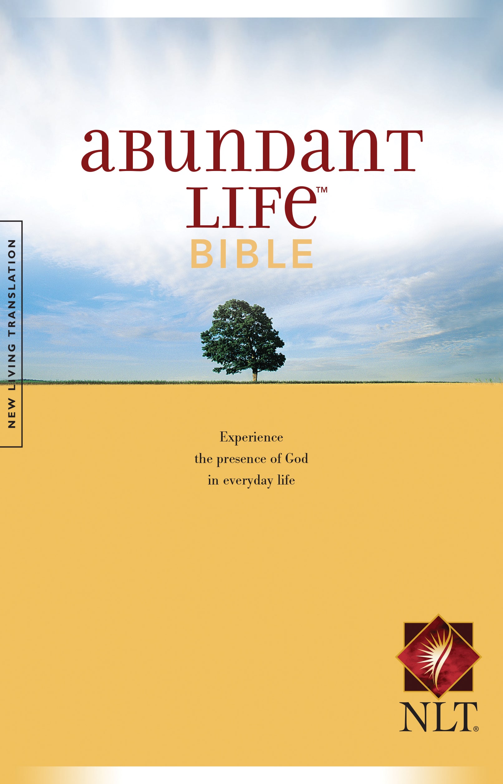Black Letter NLT Abundant Life Bible