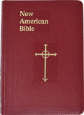 Nab Saint Joseph Personal Size Bible Burgundy
