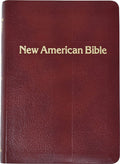 Personal size burgundy Saint Joseph Bible by NAB for personal devotion and study