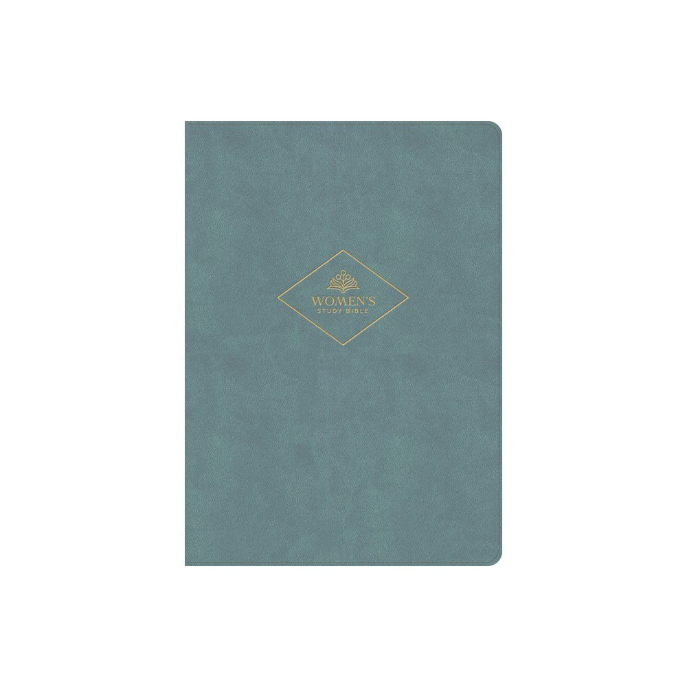 Elevate your devotion with the Luxurious CSB Women's Study Bible - Earthen Teal, a stunning Bible for the modern woman.