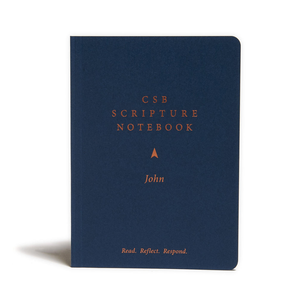 Elegant CSB Christian Standard Bible Scripture Notebook, John
