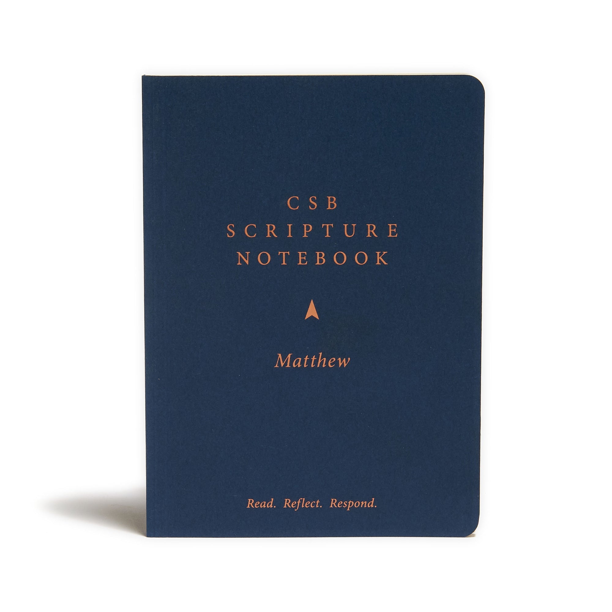 Reflect on God's Word with the luxurious Christian Standard Bible Scripture Notebook Matthew edition