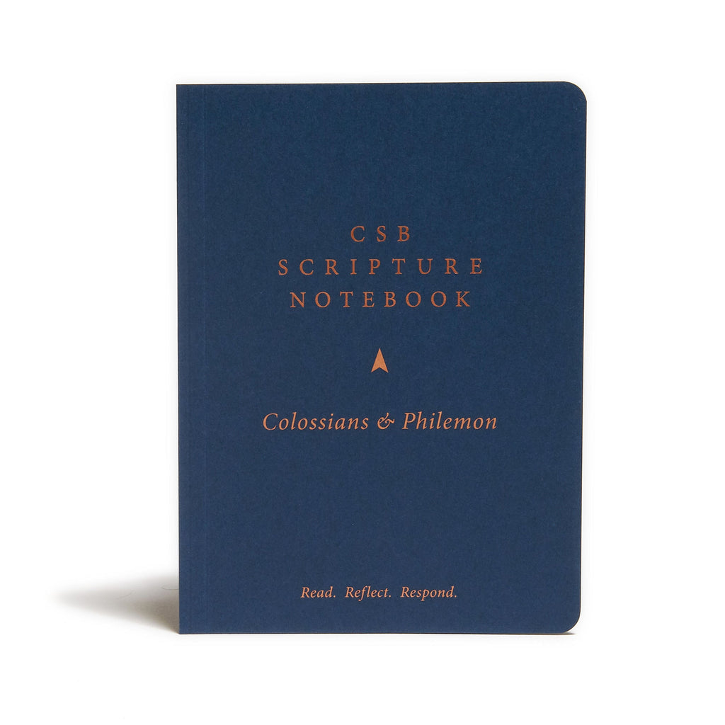 Luxury Leather CSB Scripture Journal for Study of Colossians and Philemon Bible Booklets