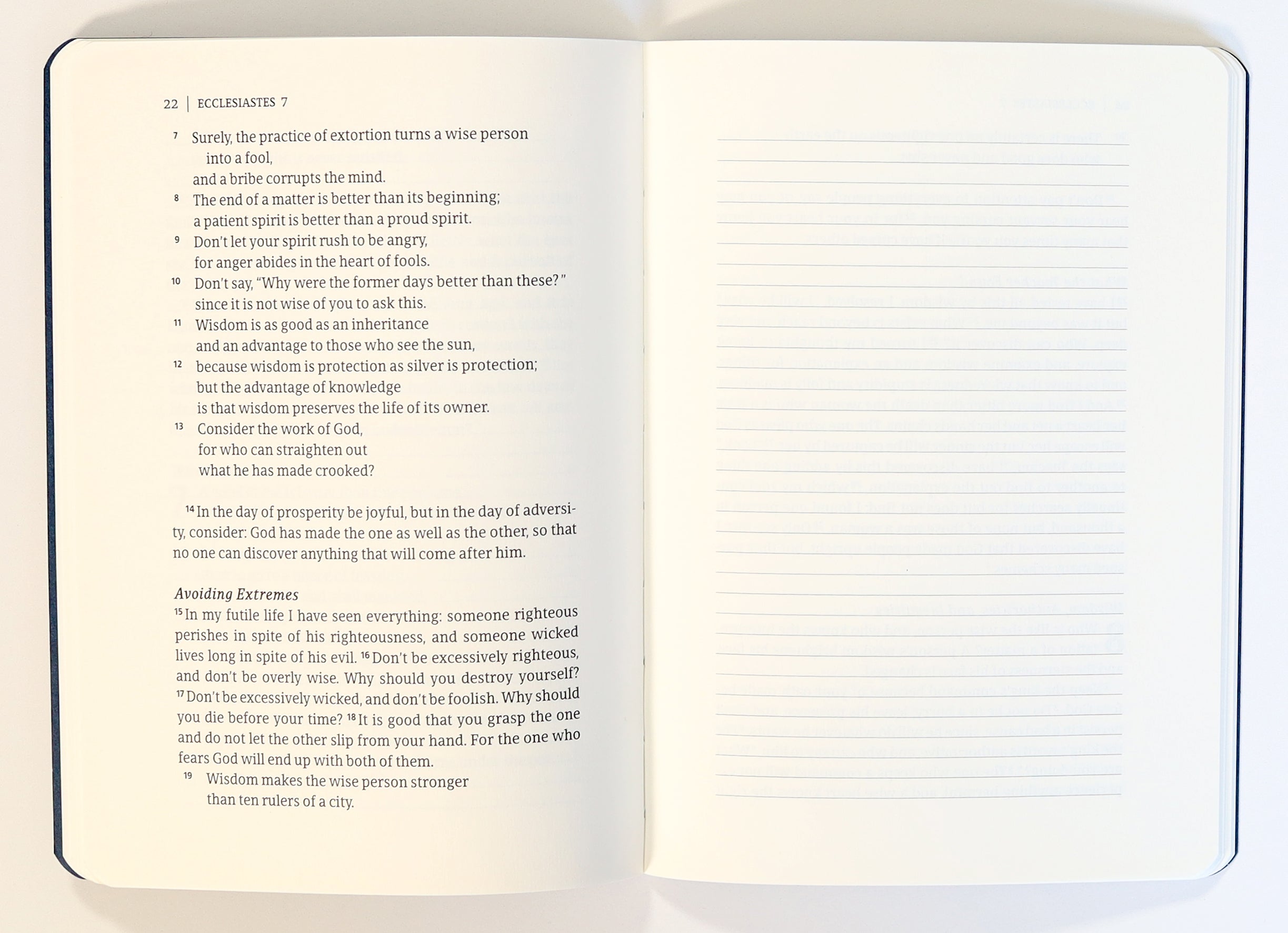 CSB Scripture Notebook Ecclesiastes