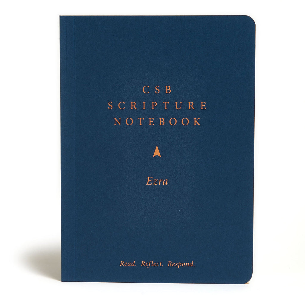 Timeless CSB Scripture Notebook showcasing the book of Ezra in the revered Christian Standard Bible translation.