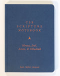 Elegant Christian Scripture Notebook featuring Hosea, Joel, Amos & Obadiah