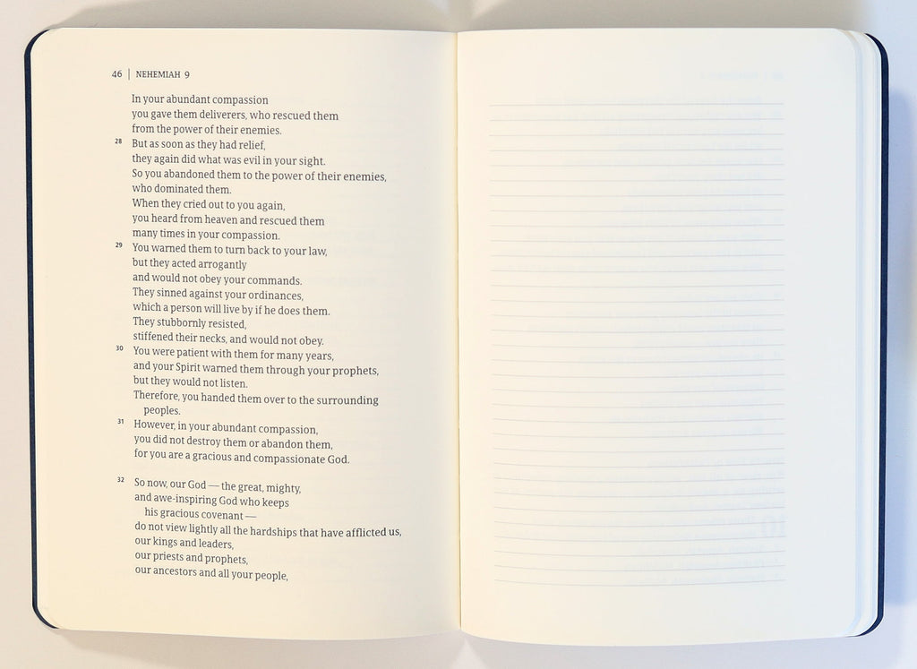Discover the power of Scripture with the CSB Scripture Notebook, a luxurious Bible study tool for the book of Nehemiah
