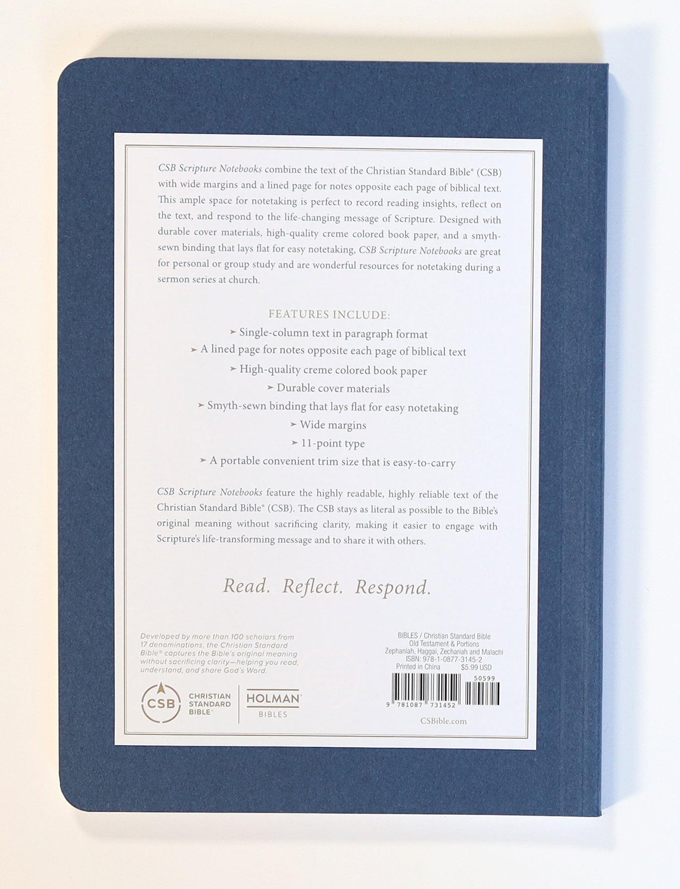 Elevated scripture study with CSB Bible's Comfort Print and Minor Prophets