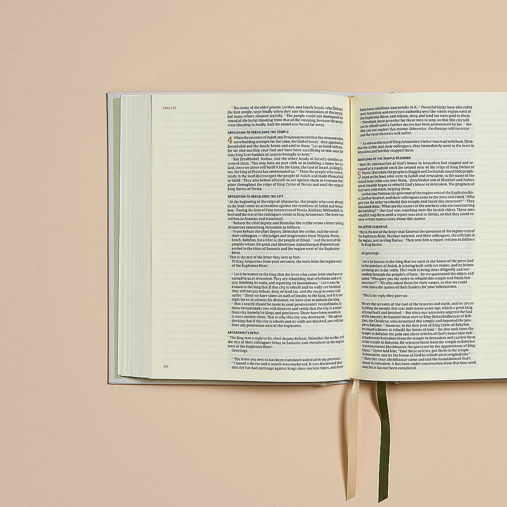 Enhance your devotionals with the CSB Hosanna Revival Journaling Bible's inspiring design