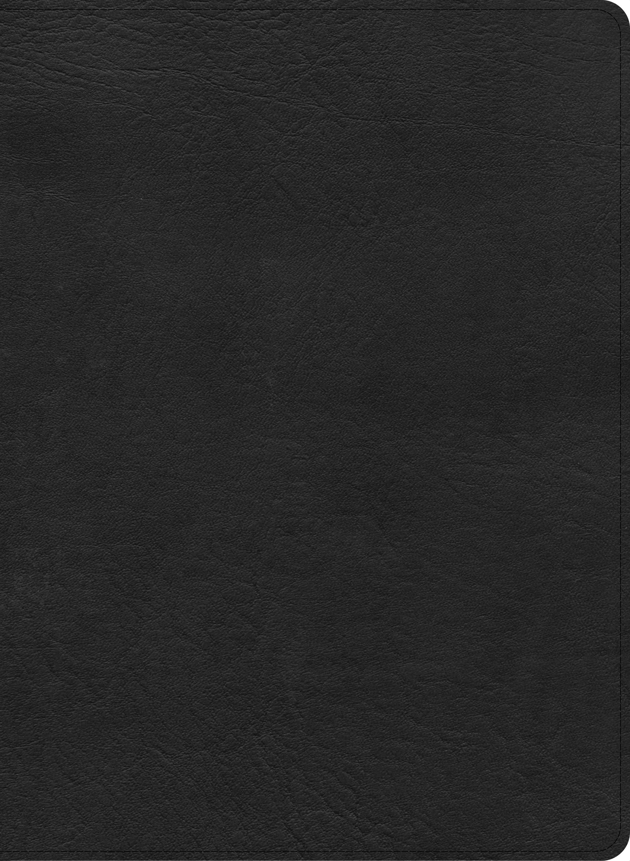 CSB Single-Column Wide-Margin Bible Black (Black Letter Edition)