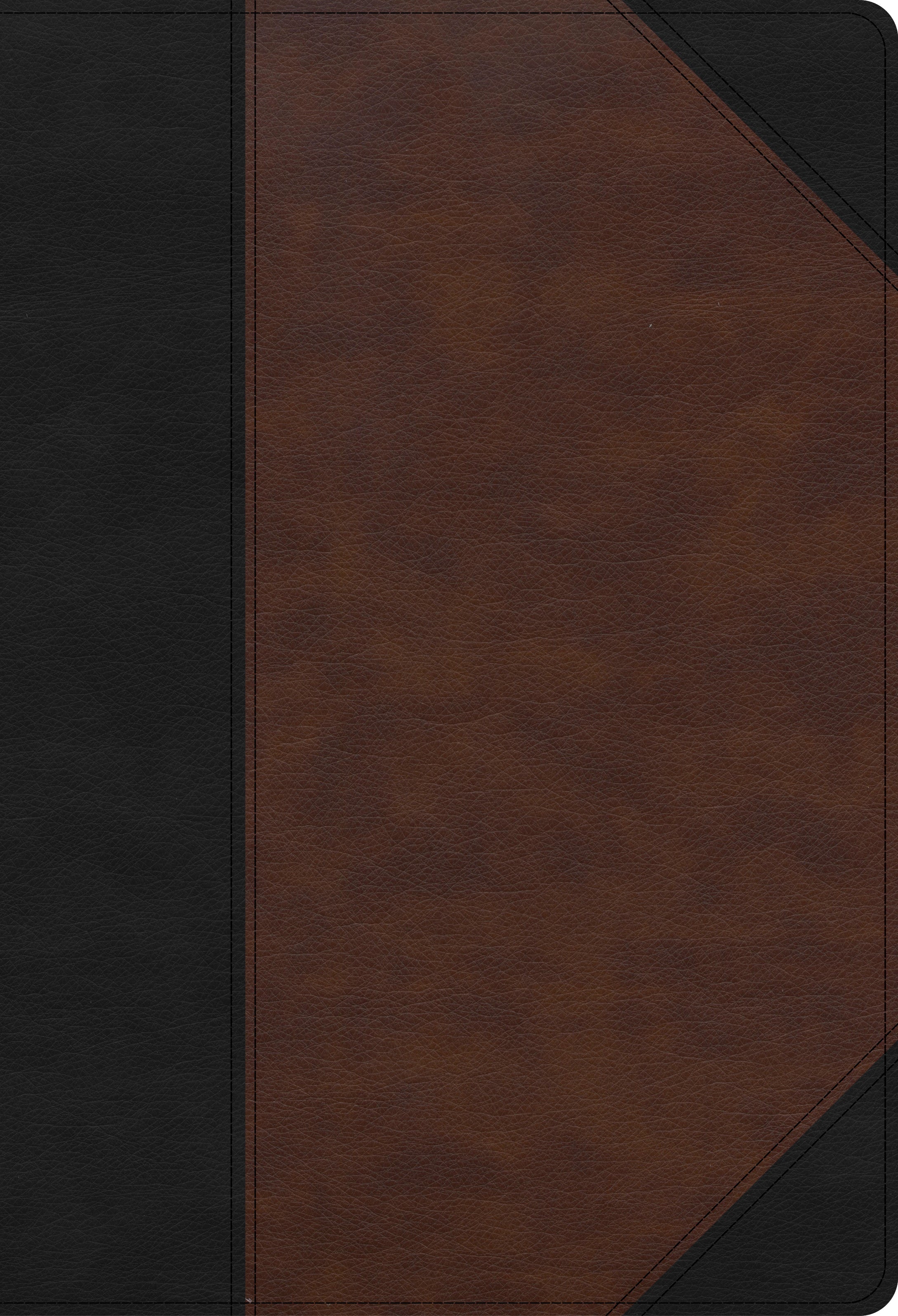 CSB Super Giant Print Reference Bible Black/Brown (Red Letter Edition)