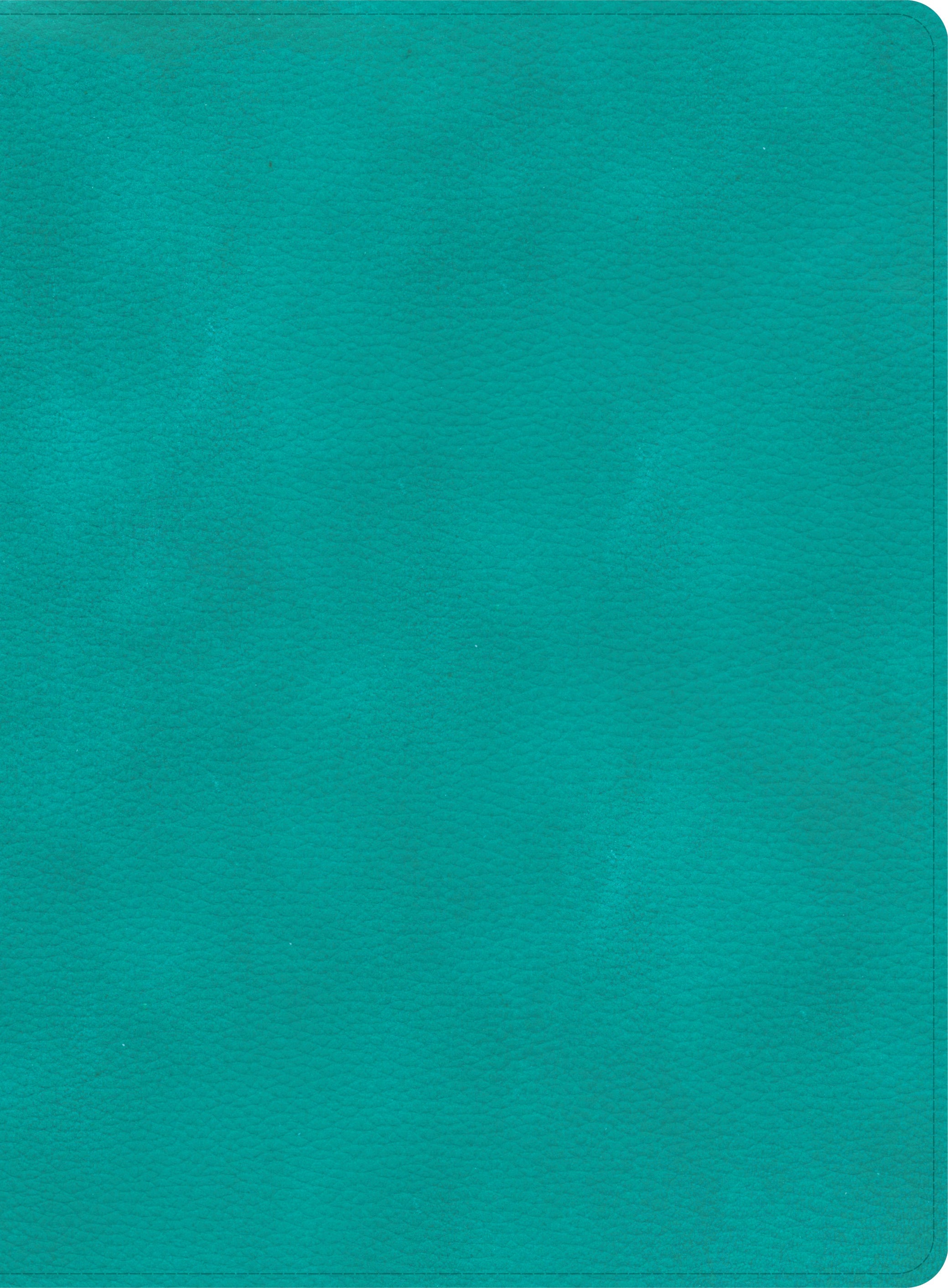 Elevate your faith with the luxury CSB Apologetics Study Bible in teal edition, black letter format