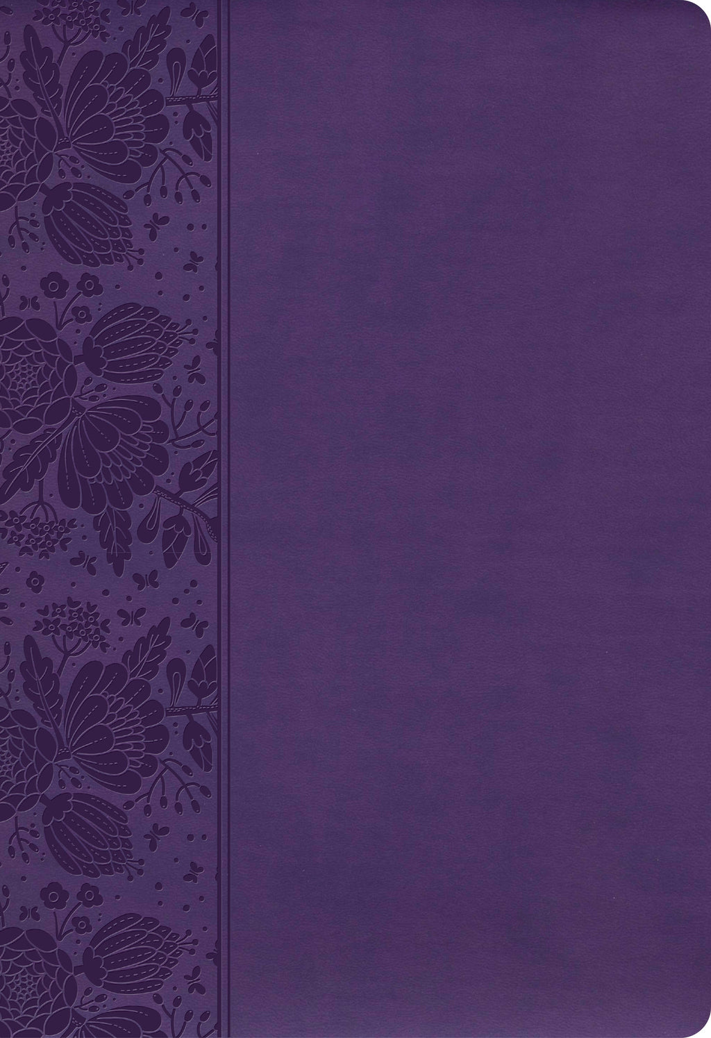 CSB Super Giant Print Reference Bible Purple Value Edition (Red Letter Edition)